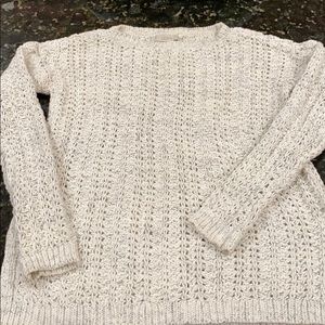 Loft cozy knitted sweater slightly worn